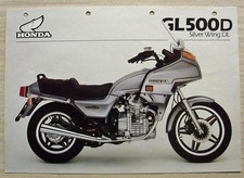 Honda gl500d silver for sale Honda gl500d silver for sale  LEICESTER