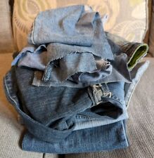 Large denim pieces for sale  CAERPHILLY