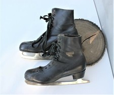 Vintage Raro Adidas Patins de Gelo Feito no Canadá Aço Anos 50 Equipamento Esportivo comprar usado  Enviando para Brazil