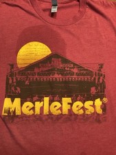 Merlefest shirt size for sale  Nashville