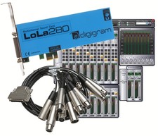 Digigram LoLa 280 Skimmer de Registro 8 Canales HD Grabación de Audio Tarjeta de Sonido PCIe segunda mano  Embacar hacia Mexico