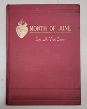1890 MONTH OF JUNE Hardcover REVEREND A. VAN SEVER Book SACRED HEARTS comprar usado  Enviando para Brazil