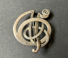 Silver celtic pin for sale  San Diego