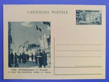 1952 intero postale usato  Solopaca