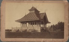 Fotografia Parliament Hill Summer House Gazebo Ottawa Ontário Canadá outubro 1893 comprar usado  Enviando para Brazil