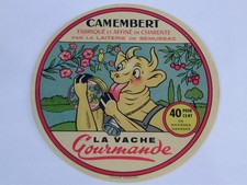 étiquette fromage camembert d'occasion  Tarnos