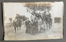 PHOTO ancienne ARGENTINE Argentina Famille de Gauchos ? Pampa Amérique du sud comprar usado  Enviando para Brazil