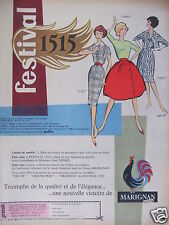 Publicité 1959 tissus d'occasion  Compiègne