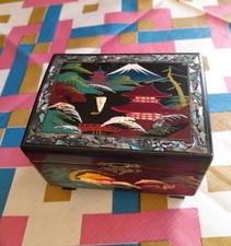 Vintage black laquer for sale  PRESTON