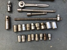 Socket set chrome for sale  SOLIHULL