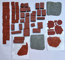Craft rubber stamps for sale  SUTTON COLDFIELD