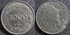Austria 1000 kronen usato  Vobarno