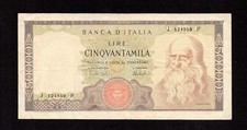 Cinquantamila 50000 lire usato  Benevento