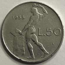 Lire 1955. moneta usato  Avezzano