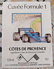 étiquette vin cuvée d'occasion  Castillon-la-Bataille