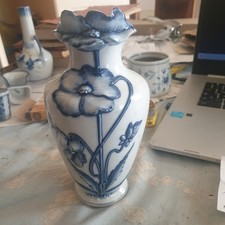 Porzellanvase thüringen delft gebraucht kaufen  Rodach