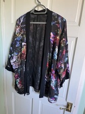 Black floral print for sale  ALFRETON