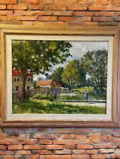 Vintage oil painting for sale  ASHBY-DE-LA-ZOUCH