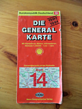 Generalkarte 200 000 gebraucht kaufen  Hof