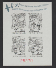 Mini folha Austrália 1994 Aeropex '94 National Aero Stamp Exhibition MUH comprar usado  Enviando para Brazil