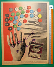 Pubblicità 1940 olivetti usato  Russi