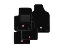 Tappetini compatibili con FIAT 500 ABARTH DAL 2010 (bordo nero), usado comprar usado  Enviando para Brazil