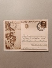 Cartolina postale 1935 usato  Busto Arsizio