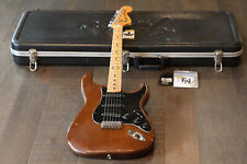 Vintage! 1977 Fender Stratocaster guitarra elétrica Mocha marrom + OHSC comprar usado  Enviando para Brazil