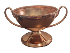 Copper pedestal bowl for sale  Bay City