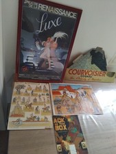 Lot anciennnes affiches d'occasion  Beaumesnil