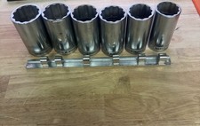 Snap On 6 peças grande SAE Dr conjunto de soquete profundo 1 1/2 - 1 3/16" 12 PT comprar usado  Enviando para Brazil