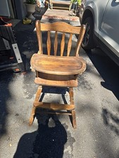 Wooden high chair for sale  Murphys