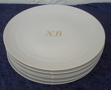 Assiettes plates porcelaine d'occasion  Montpon-Ménestérol