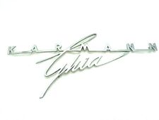 Karmann ghia schriftzug gebraucht kaufen  Hochdorf-Assenheim