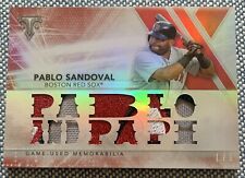 Pablo SANDOVAL🔥2015 Topps Triple Threads Patch Relic #TTR-PS1 1/1 NM Red Sox📈 comprar usado  Enviando para Brazil
