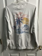 Usado, Moletons femininos Wrangler X Billabong gola redonda branco praia palmeiras GG comprar usado  Enviando para Brazil