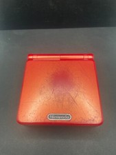 Nintendo Game Boy Advance SP AGS-001 vermelho chama - Testado e funciona - Somente console comprar usado  Enviando para Brazil