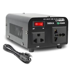Convertidor transformador de voltaje 500W 220V a 110V 110V a 220V paso arriba y abajo-usado segunda mano  Embacar hacia Mexico