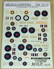 Carpena decals spitfire for sale  BIRMINGHAM