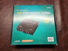 Divisor amplificador Monoprice 1X2 HDMI MHSP0102E sobre cabo CAT5/CAT6 comprar usado  Enviando para Brazil