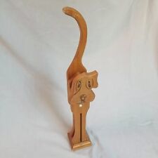 Wooden dog doorstop for sale  HOCKLEY