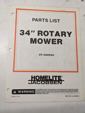 Jacobsen illustrated parts for sale  Saint Cloud