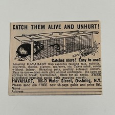 Havahart trap captures for sale  Hinckley