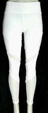 Leggings elétricas de ioga tamanho pequeno comprimento total malha recortada branca 501507 em excelente estado usado! comprar usado  Enviando para Brazil