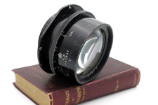 Lente vintage J H Dallmeyer f/4.5 14" 8x10 velocidade retrato bokeh Ministério da Aviação comprar usado  Enviando para Brazil