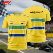 Maglietta mclaren ayrton usato  Spedire a Italy