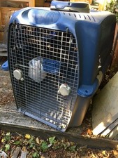Plastic dog travel for sale  HUNTINGDON