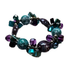 Ladies beaded stretch for sale  Owego