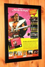 Primeiro Samurai The Sword of Hope Phalanx Top Gear SNES Pôster Vintage/Anúncio Emoldurado comprar usado  Enviando para Brazil