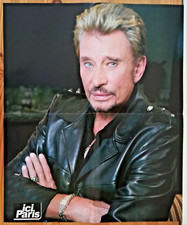 Poster johnny hallyday d'occasion  La Loupe